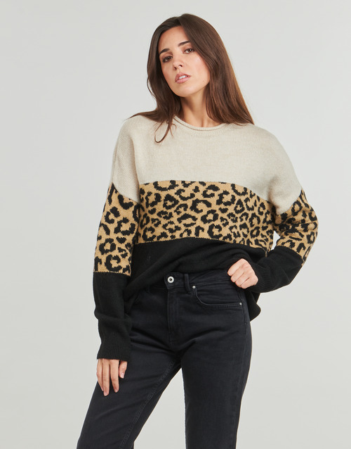 Maglione-ONLJADE-Marrone-1