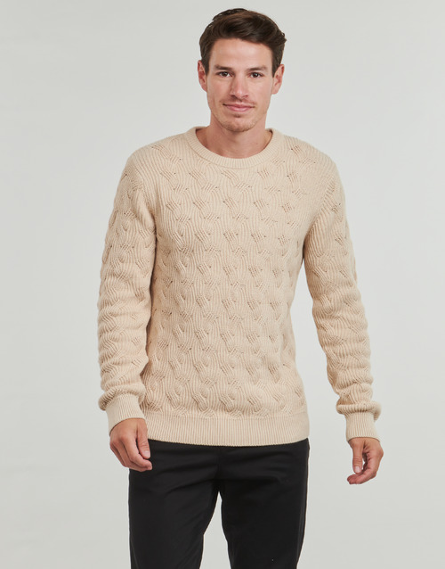 Maglione-uomo-Selected-SLHCALLIS-Beige-Selected-5715604675718-1