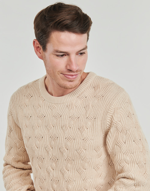 Maglione-uomo-Selected-SLHCALLIS-Beige-Selected-5715604675718-4