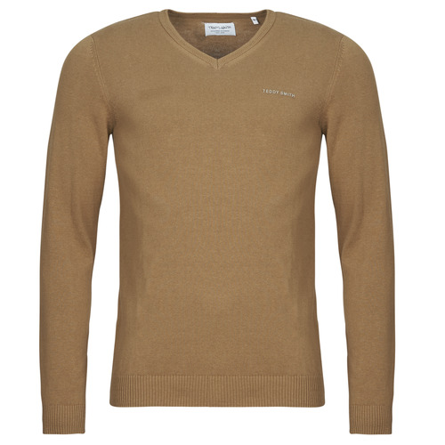 Maglione uomo Teddy Smith  PULSER 3  Beige Teddy Smith 3607186149065