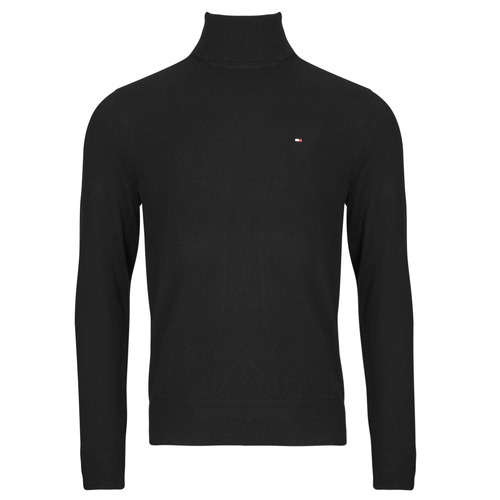 Maglione uomo Tommy Hilfiger  PIMA ORG CTN CASHMERE ROLL NECK  Nero Tommy Hilfiger 8720641507967