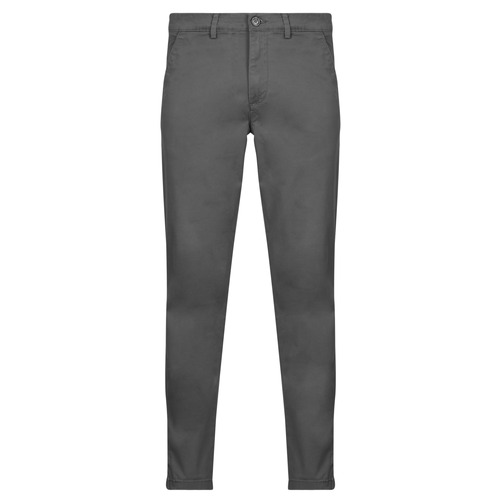 Pantalone Chino uomo Selected  SLHSLIM-NEW MILES 175 FLEX CHINO  Grigio Selected 5715363883737