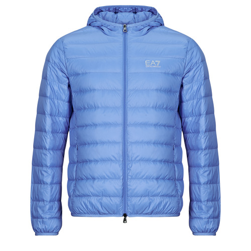 Piumino uomo Emporio Armani EA7  CORE IDENTITY DOWN JACKET HD  Blu Emporio Armani EA7 8058997943130