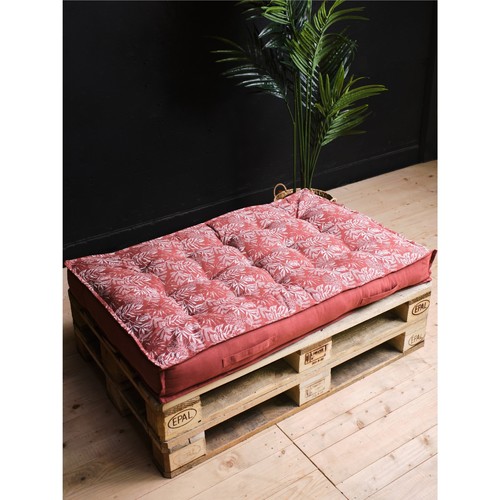 Pouf da esterno    Matelas Palette 120/80/15 Terracotta Spirit Garden 22  Rosso