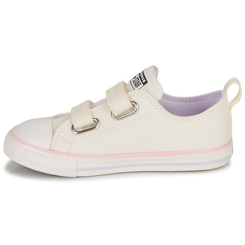 Scarpe-bambini-ragazza-Converse-CHUCK-TAYLOR-ALL-STAR-2V-EGRETVINTAGE-WHITESUNRISE-PINK-Bianco-Converse-3