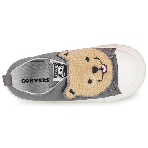 Scarpe-bambini-ragazza-Converse-CHUCK-TAYLOR-ALL-STAR-ONE-STRAP-SHERPA-BEAR-EASY-ON-Grigio-Converse-194435194936-5