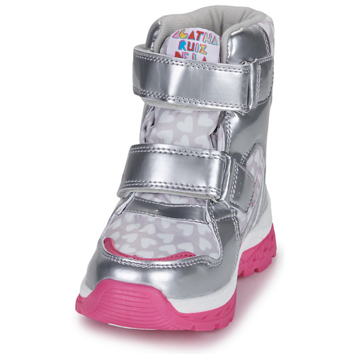 Scarpe-da-neve-bambini-ragazza-Agatha-Ruiz-de-la-Prada-APRESKI-Argento-Agatha-Ruiz-de-la-Prada-8434198864960-2