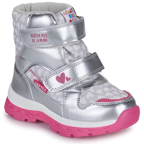 Scarpe da neve bambini ragazza Agatha Ruiz de la Prada  APRESKI  Argento Agatha Ruiz de la Prada 8434198864960