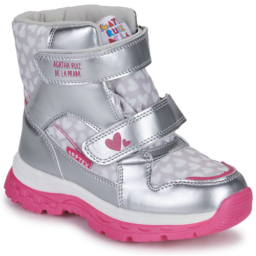 Scarpe da neve bambini ragazza Agatha Ruiz de la Prada  APRESKI  Argento Agatha Ruiz de la Prada 8434198864991