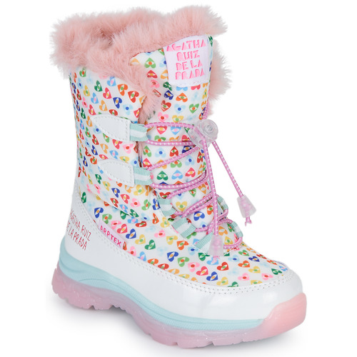 Scarpe da neve bambini ragazza Agatha Ruiz de la Prada  APRESKI  Bianco Agatha Ruiz de la Prada 8434198846003