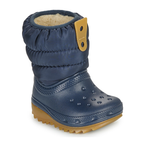 Scarpe da neve bambini ragazza Crocs  Classic Neo Puff Boot T  Blu Crocs 196265749430