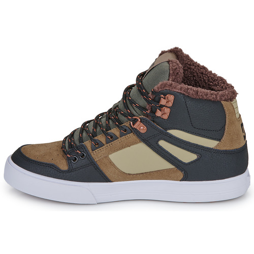 Sneakers-alte-uomo-DC-Shoes-PURE-HIGH-TOP-WC-WNT-Marrone-DC-Shoes-3616750318257-3