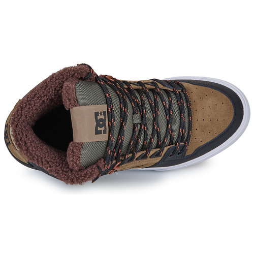 Sneakers-alte-uomo-DC-Shoes-PURE-HIGH-TOP-WC-WNT-Marrone-DC-Shoes-3616750318257-5