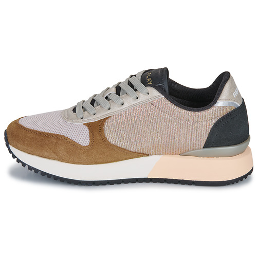 Sneakers-basse-FIBER-W-UNITED-Marrone-3