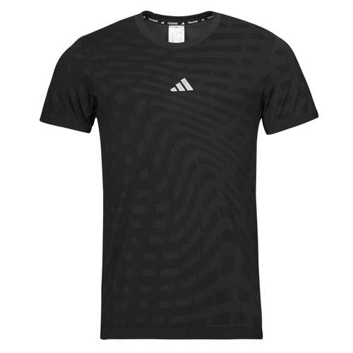 T-shirt uomo adidas  Gym+ Training Seamless T-Shirt  Nero adidas 4067896179520