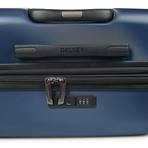 Valigia rigida uomo DELSEY PARIS  AIR ARMOUR EXTENSIBLE 4DR 68CM  Blu DELSEY PARIS 3219110494921