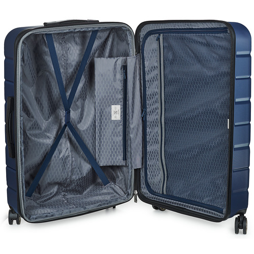 Valigia rigida uomo DELSEY PARIS  AIR ARMOUR EXTENSIBLE 4DR 77CM  Blu DELSEY PARIS 3219110494556