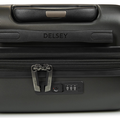 Valigia rigida uomo DELSEY PARIS  AIR ARMOUR EXTENSIBLE 4DR CABINE 55CM  Nero DELSEY PARIS 3219110494709