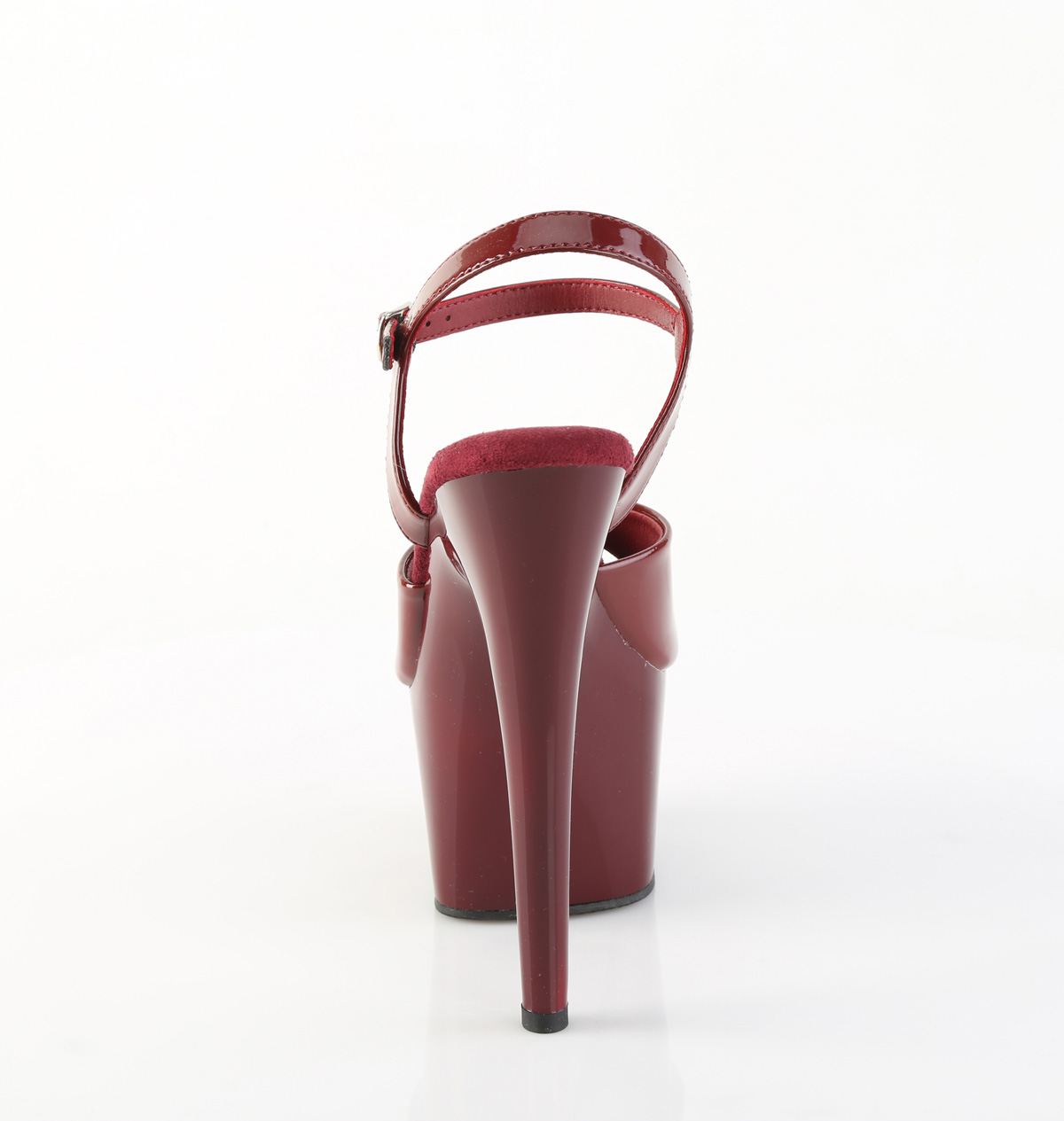 Pleaser ADORE-709 ADO709/BY/M Sandali con Cinturino  Tacco Altissimo 17 Plateau 7.0 Rosso Borgogna ADO709/BY/M