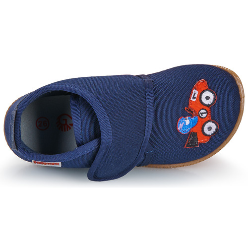 Pantofole-bambini-ragazza-Giesswein-SAARLOUIS-Blu-Giesswein-9009953055625-5