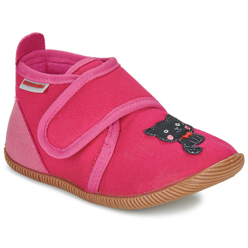 Pantofole bambini ragazza Giesswein  SANDAU  Rosa Giesswein 9009953061145