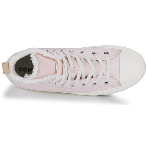 Scarpe-bambini-ragazza-Converse-CHUCK-TAYLOR-ALL-STAR-LEATHER-SHERPA-Rosa-Converse-194435185453-5