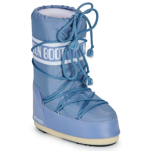 Scarpe da neve bambini ragazza Moon Boot  MB ICON NYLON  Blu Moon Boot 8059791061419