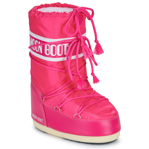 Scarpe da neve bambini ragazza Moon Boot  MB ICON NYLON  Rosa Moon Boot 8059791061556