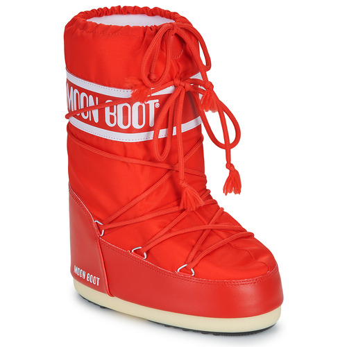 Scarpe da neve bambini ragazza Moon Boot  MB ICON NYLON  Rosso Moon Boot 8059791061150