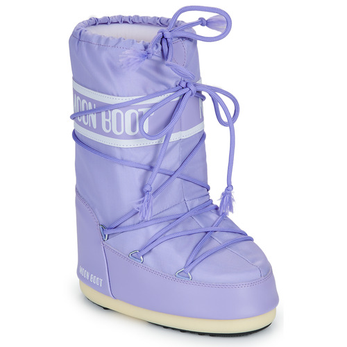 Scarpe da neve bambini ragazza Moon Boot  MB ICON NYLON  Viola Moon Boot 8059791061228