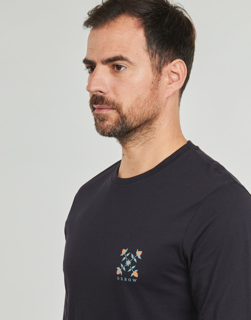 T-shirts-a-maniche-lunghe-uomo-Oxbow-Q2TILE-Marine-Oxbow-3605168528112-4